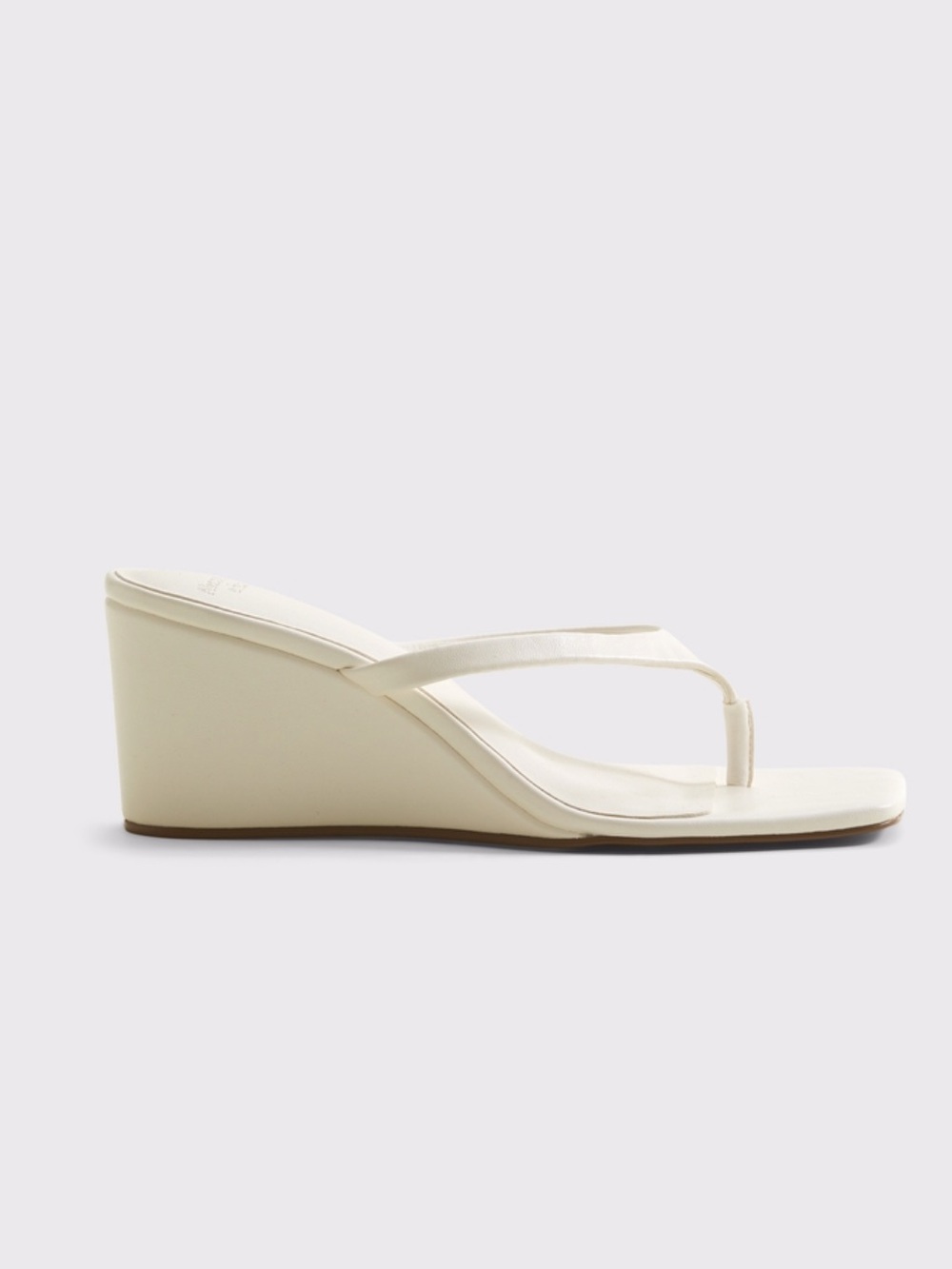 White wedges from Abercrombie